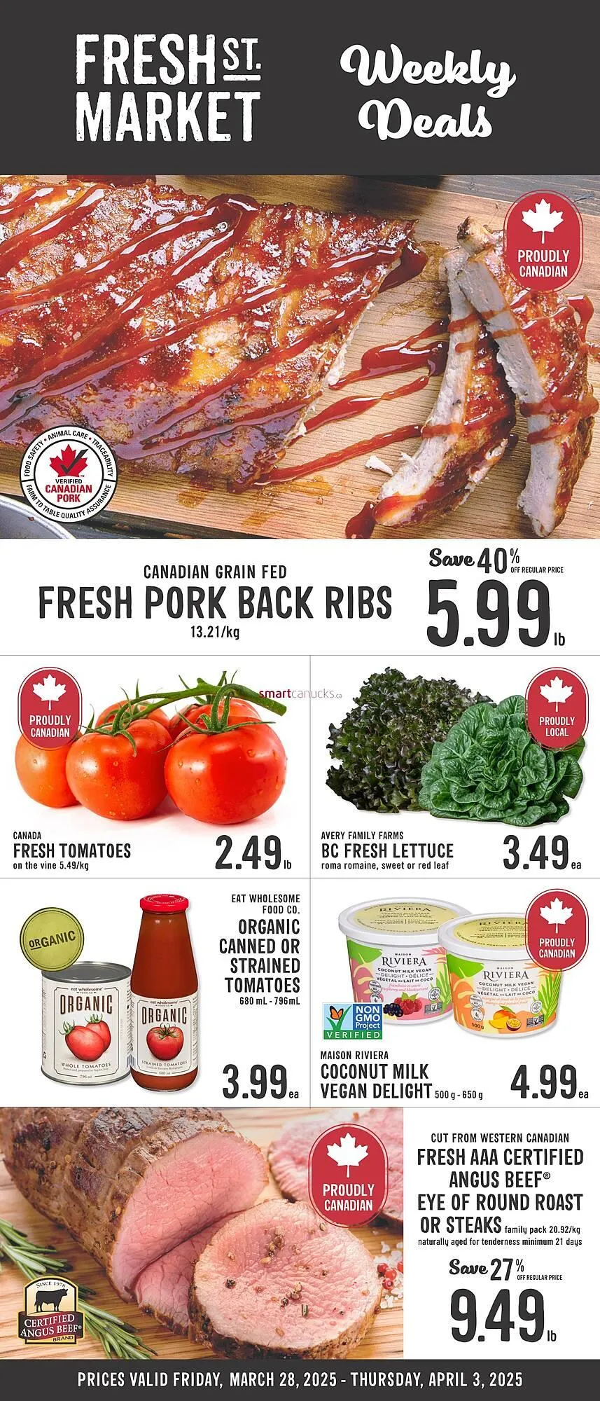Fresh St Market flyer - 1