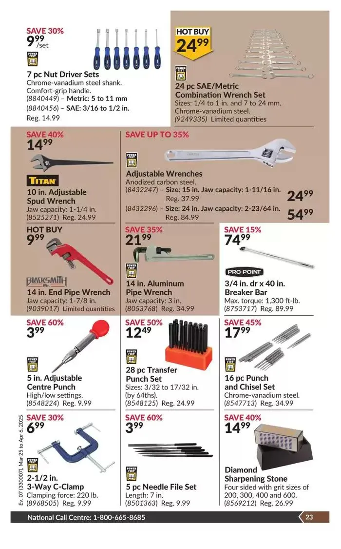 National Sale from March 25 to April 6 2025 - flyer page 28