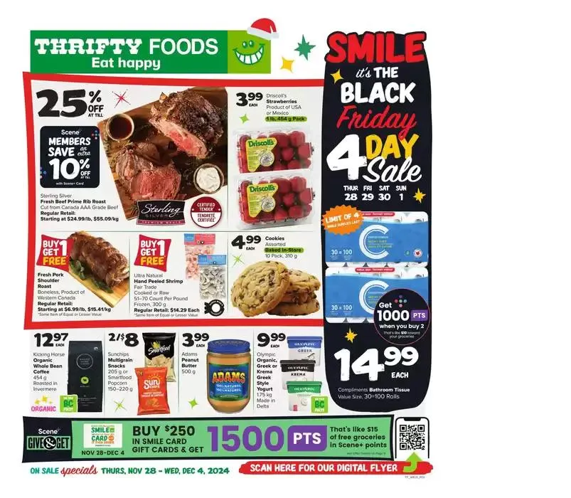 Top deals and discounts from November 28 to December 4 2024 - flyer page 1