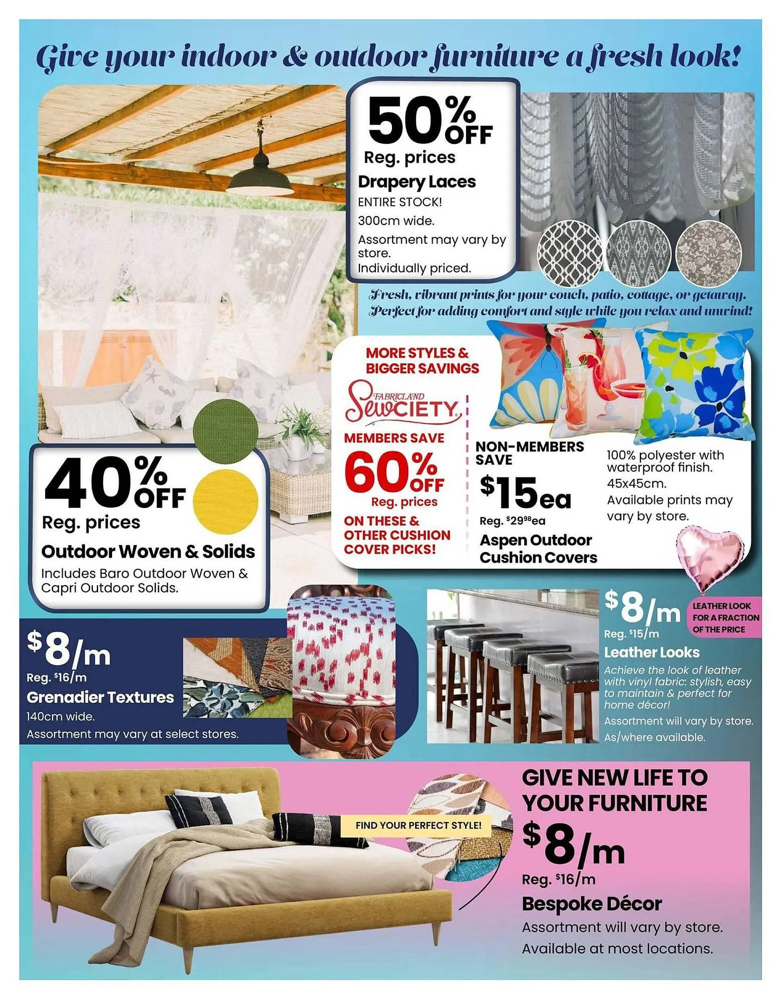 Fabricland flyer from April 2 to April 9 2025 - flyer page 9