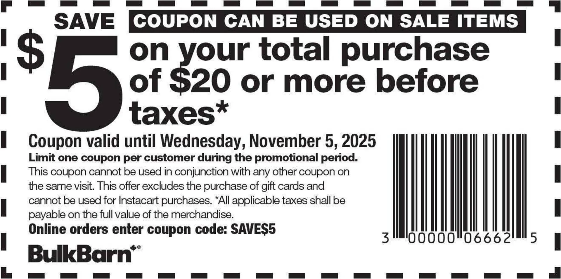 Bulk Barn flyer from October 23 to November 6 2025 - flyer page 4