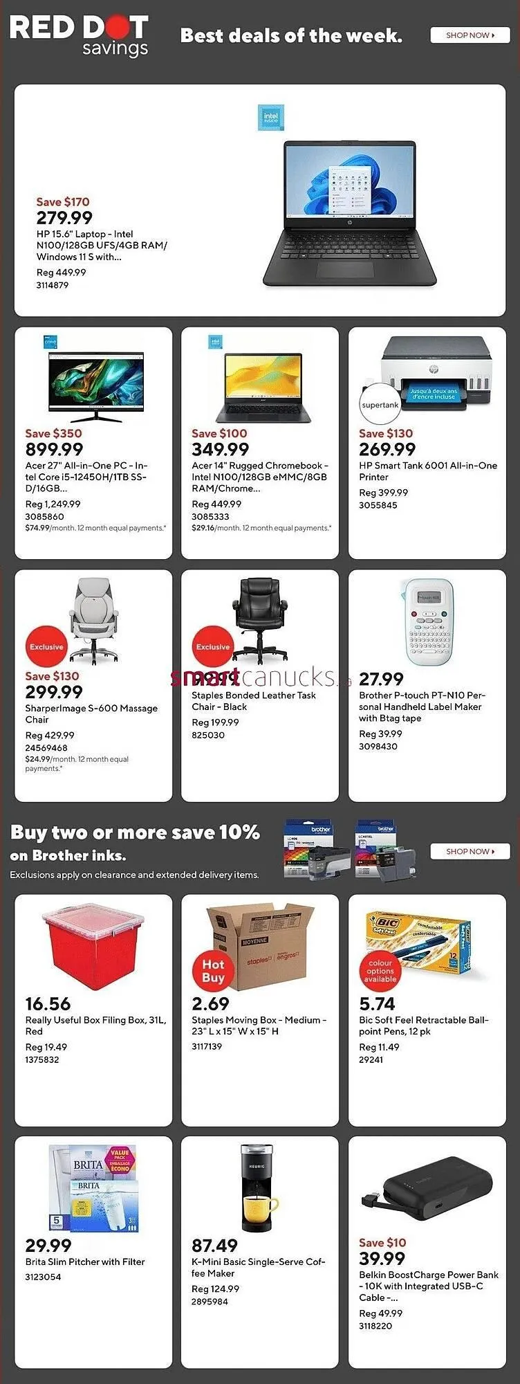 Staples flyer from July 4 to July 10 2025 - flyer page 2