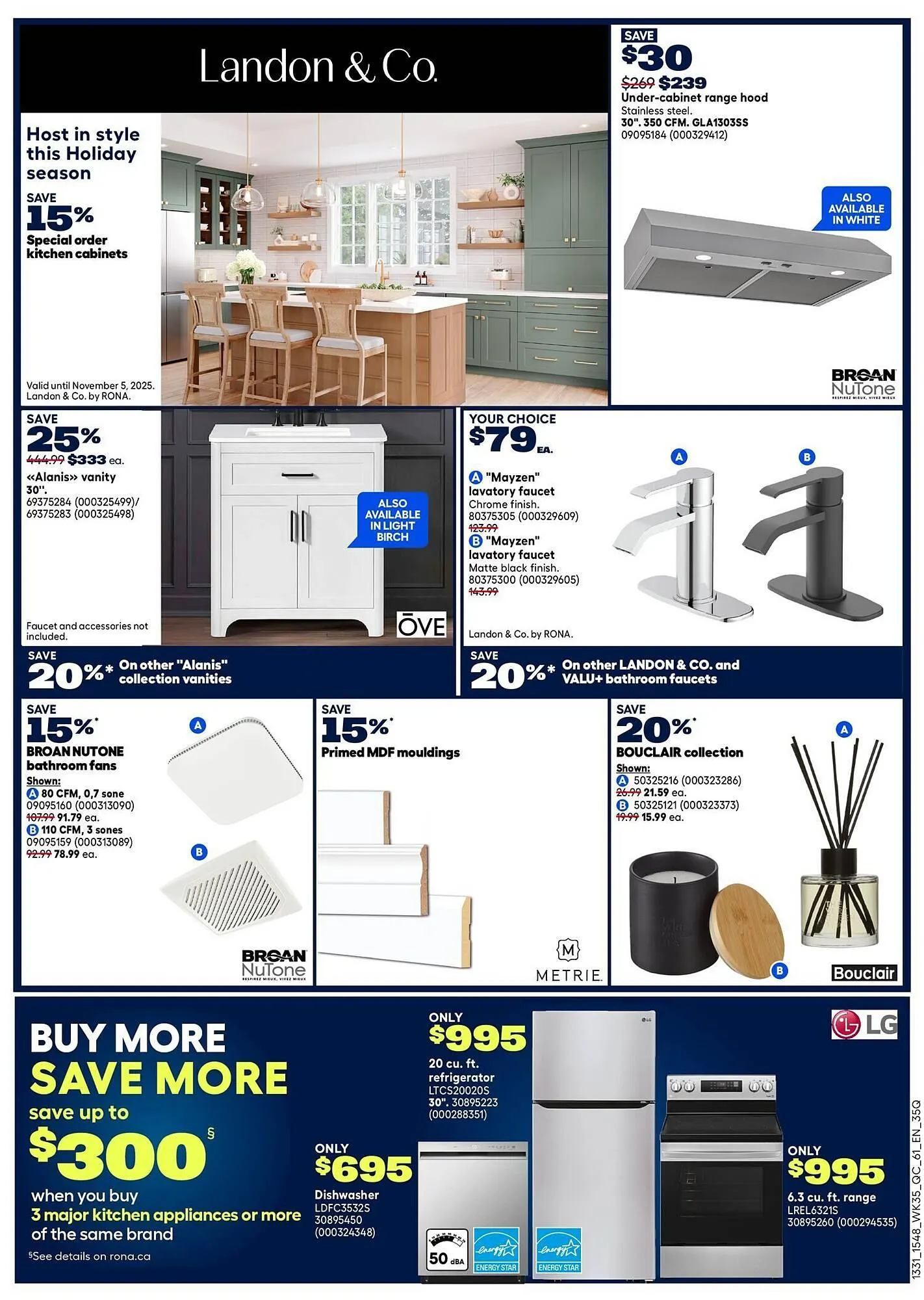 RONA flyer from October 2 to October 9 2025 - flyer page 4
