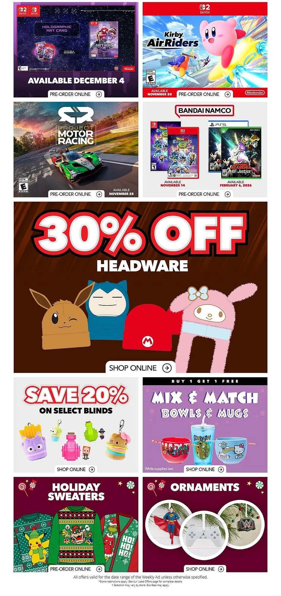 EB Games flyer from November 6 to November 12 2025 - flyer page 2