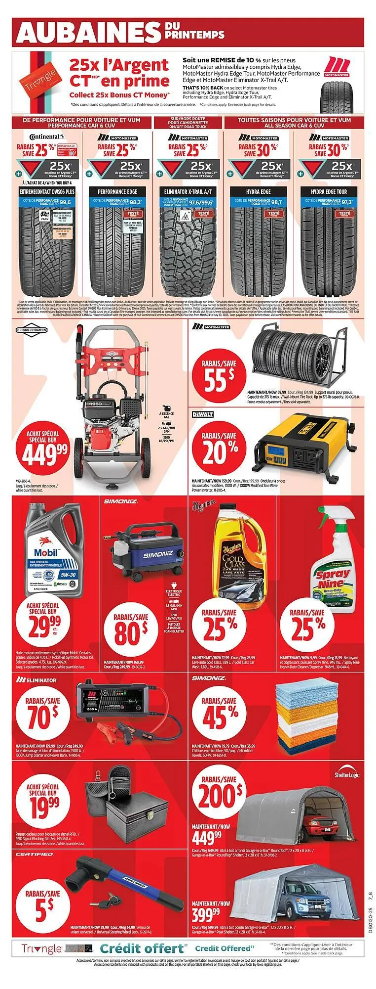 Canadian Tire flyer from May 8 to May 14 2025 - flyer page 25