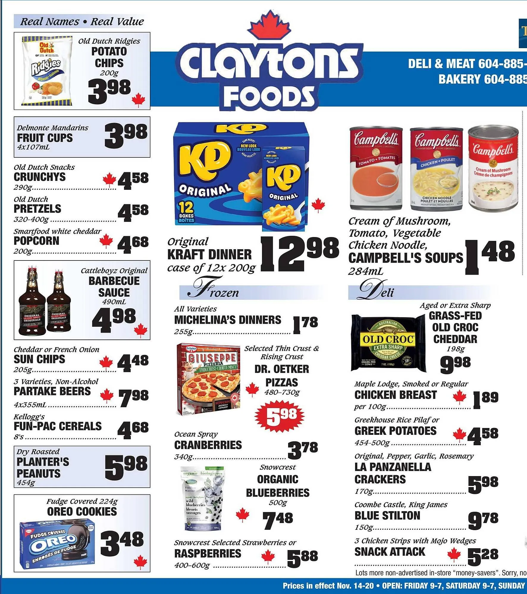 Claytons Heritage Market flyer from November 14 to November 20 2025 - flyer page 2