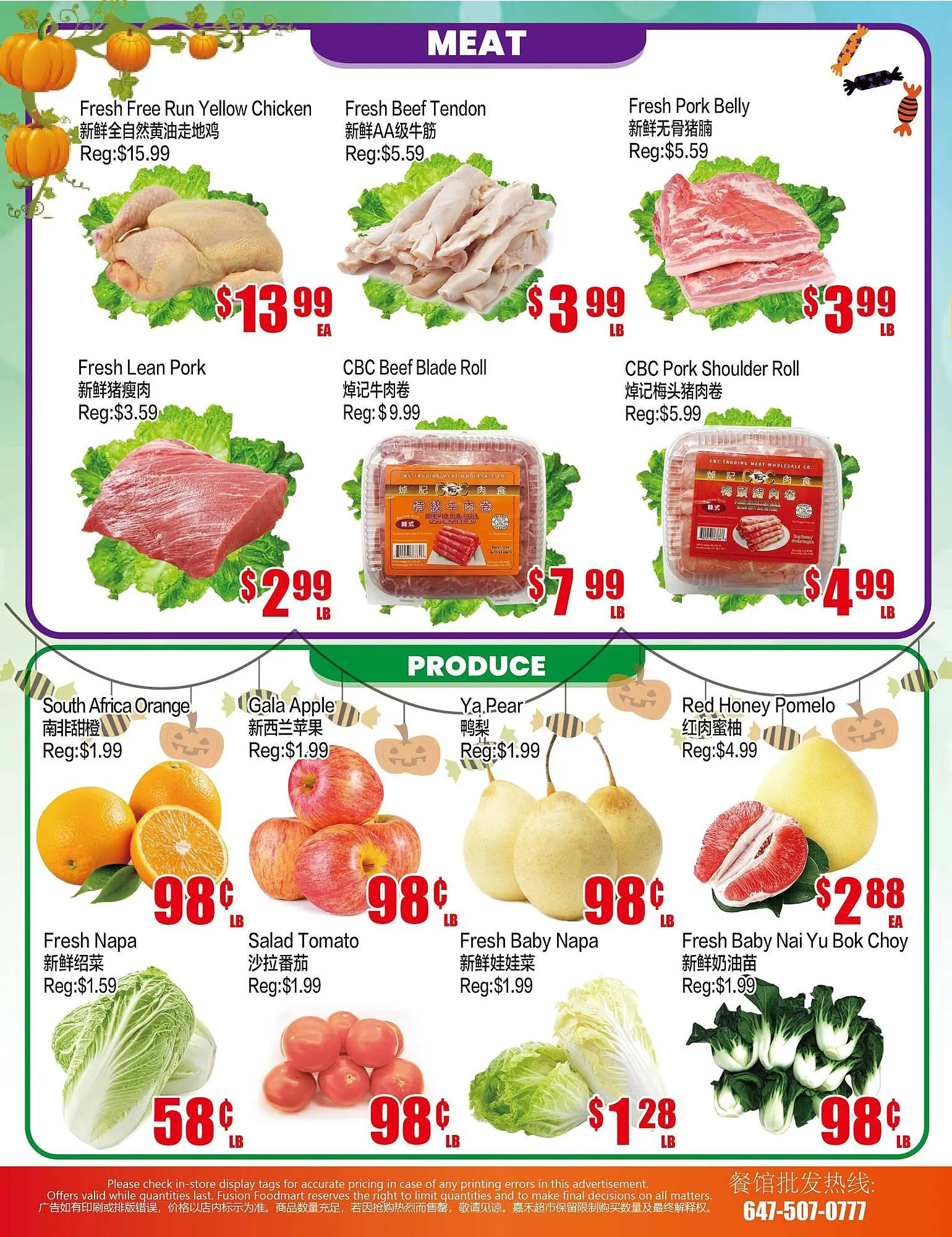 Fusion Supermarket flyer from October 31 to November 6 2025 - flyer page 4
