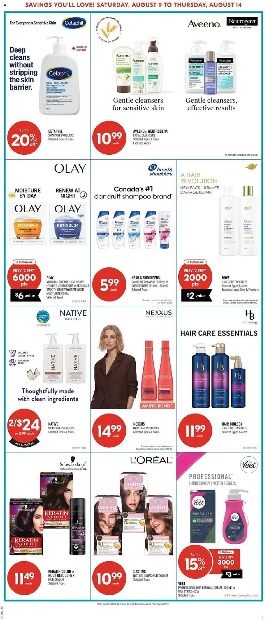 Shoppers Drug Mart flyer from August 9 to August 10 2025 - flyer page 10