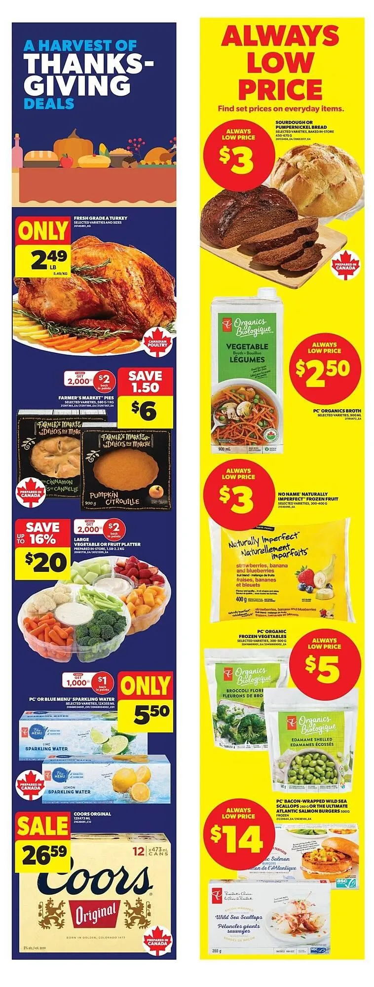 Real Canadian Superstore flyer from October 9 to October 15 2025 - flyer page 1