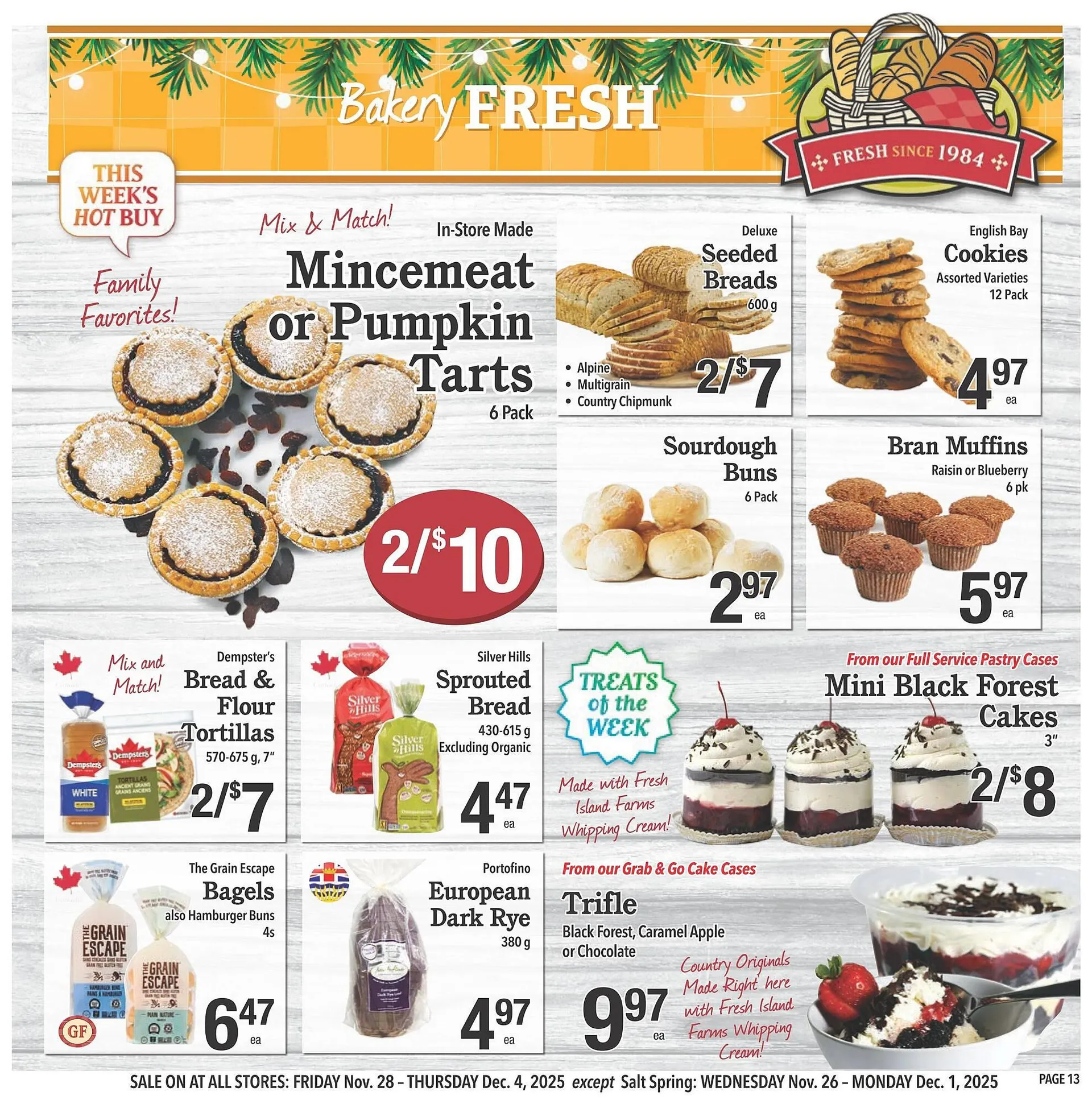Country Grocer flyer from November 27 to December 3 2025 - flyer page 13