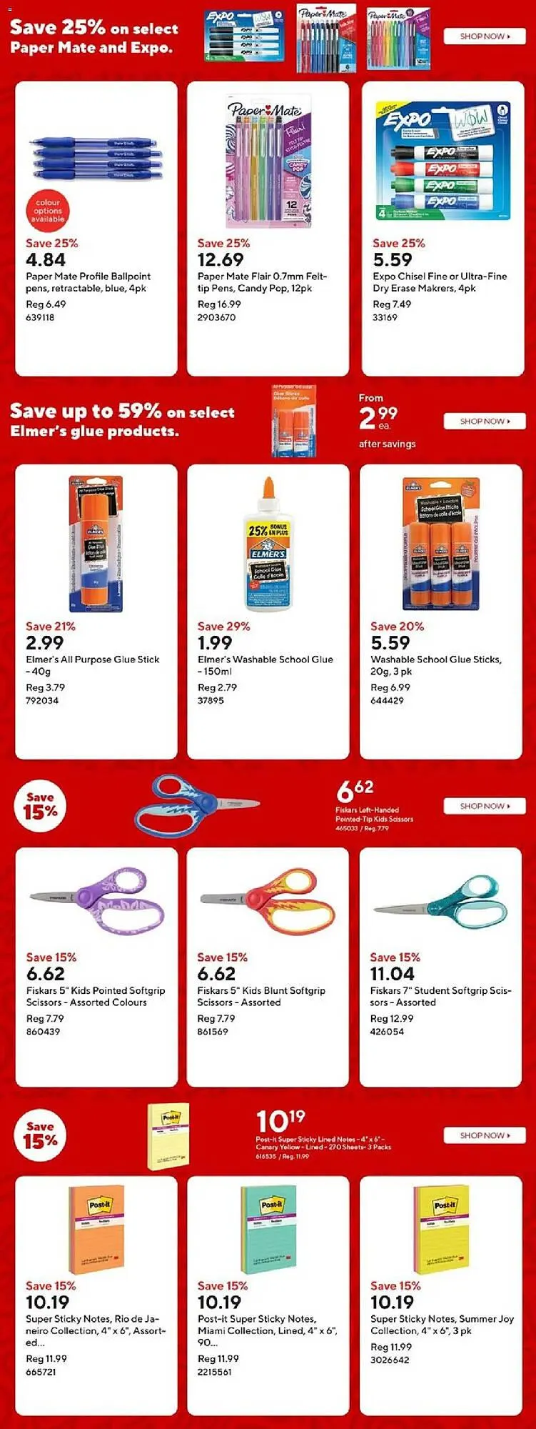 Staples flyer from July 25 to August 1 2025 - flyer page 14