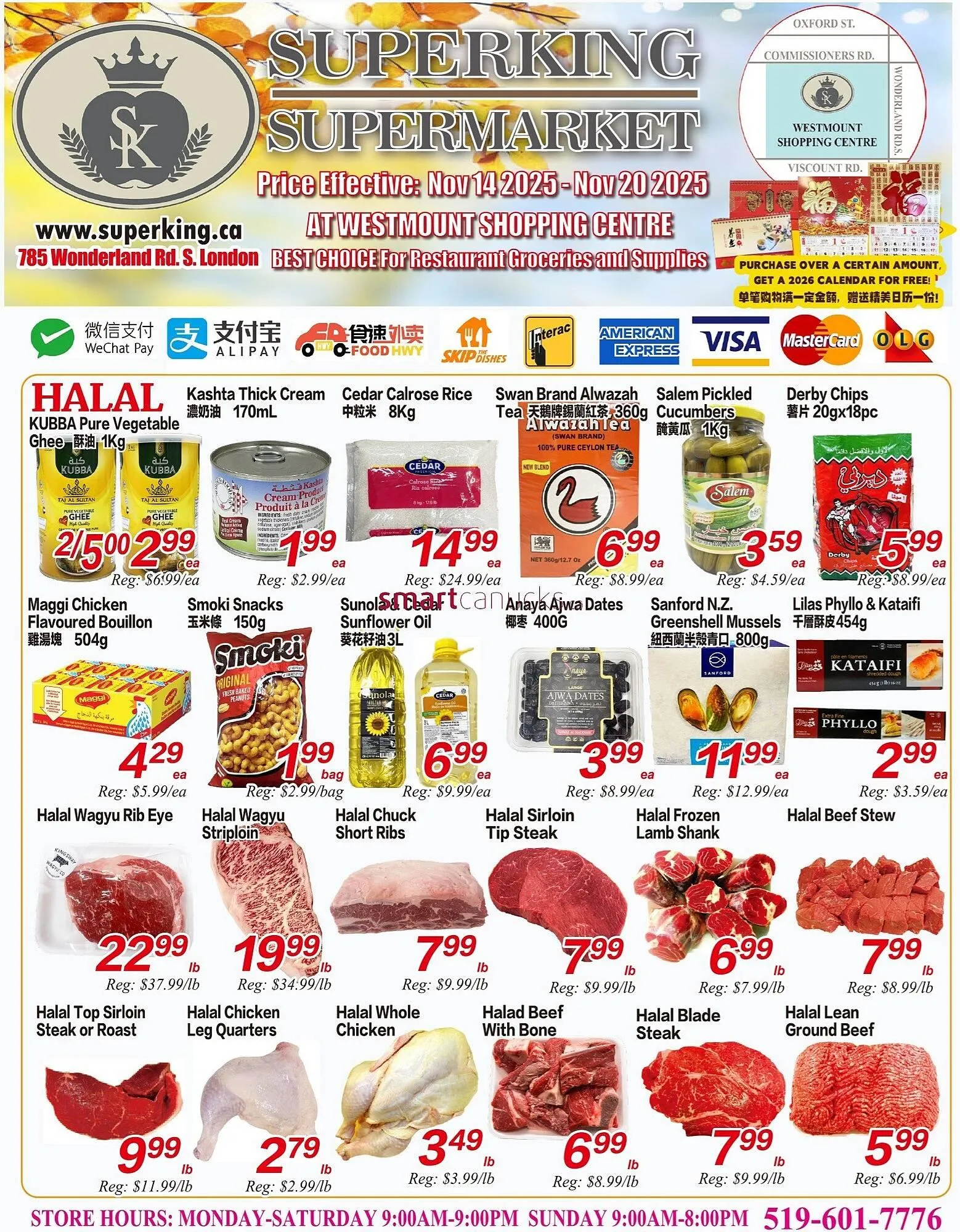 Superking Supermarket flyer from November 14 to November 20 2025 - flyer page 1