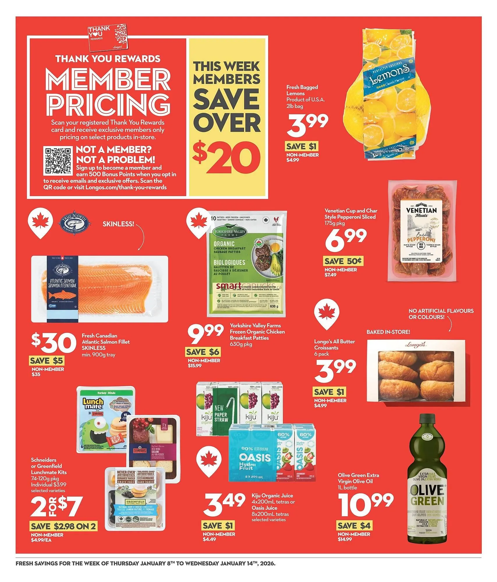 Longo's flyer from January 8 to January 14 2026 - flyer page 3