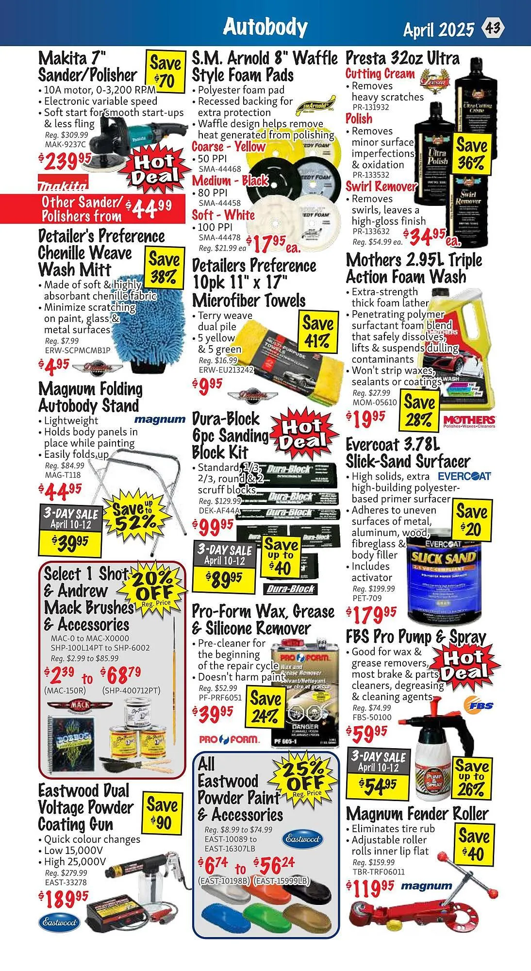 KMS Tools flyer from April 1 to April 30 2025 - flyer page 43