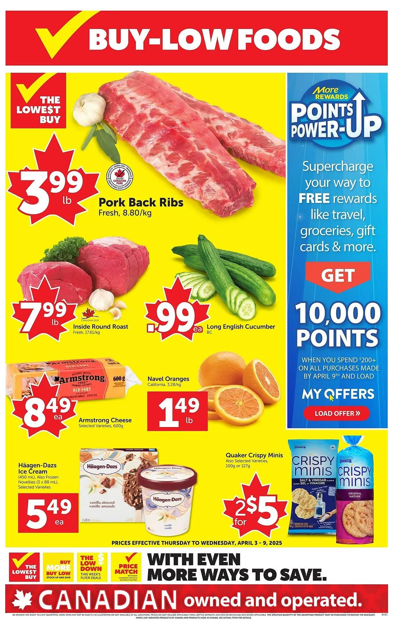 Buy-Low Foods flyer - 1