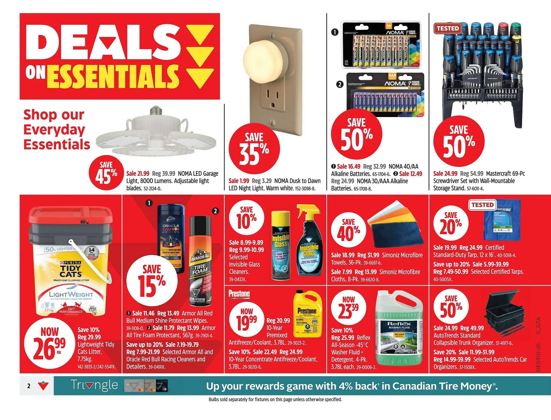 Canadian Tire flyer from March 6 to March 12 2026 - flyer page 2