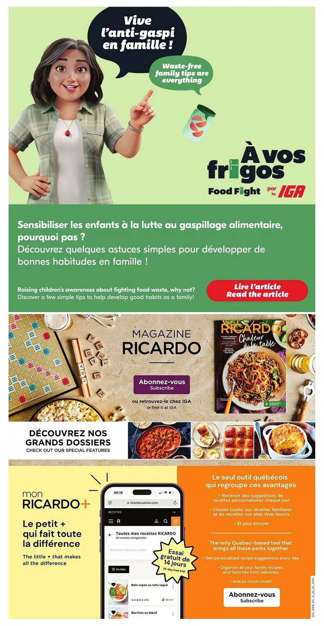 IGA flyer from February 26 to March 4 2026 - flyer page 15