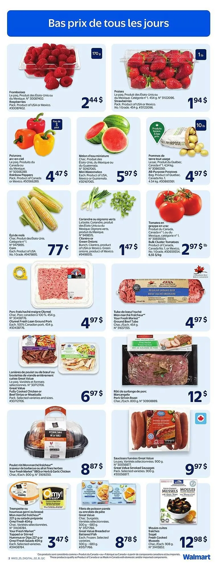 Walmart flyer from April 23 to May 20 2025 - flyer page 3