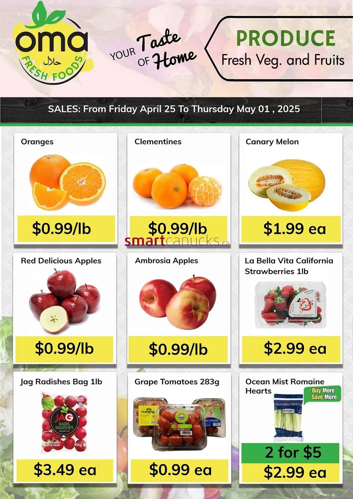 Oma Fresh Foods flyer from April 25 to May 1 2025 - flyer page 6
