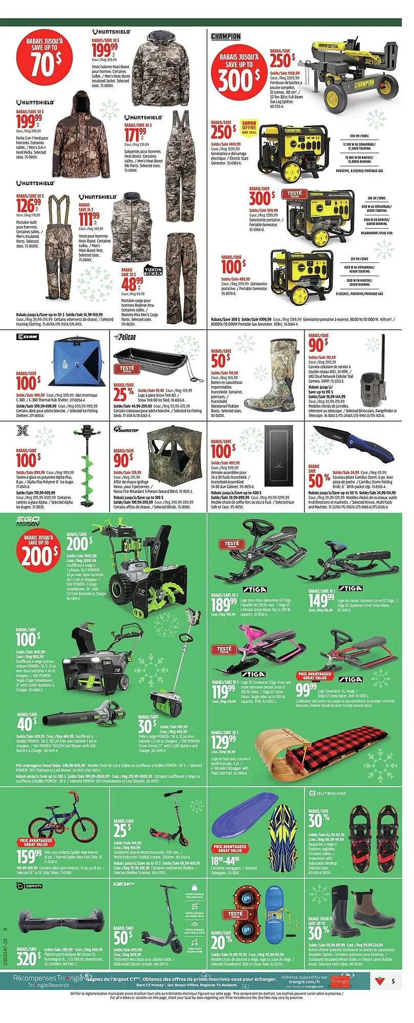 Canadian Tire flyer from November 13 to November 21 2025 - flyer page 8