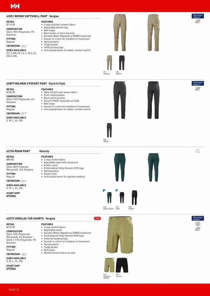 Booking Catalog SS24 from December 6 to December 31 2024 - flyer page 62