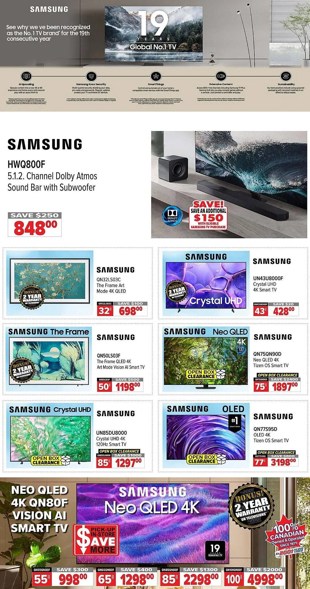 2001 Audio Video flyer from November 7 to November 14 2025 - flyer page 3