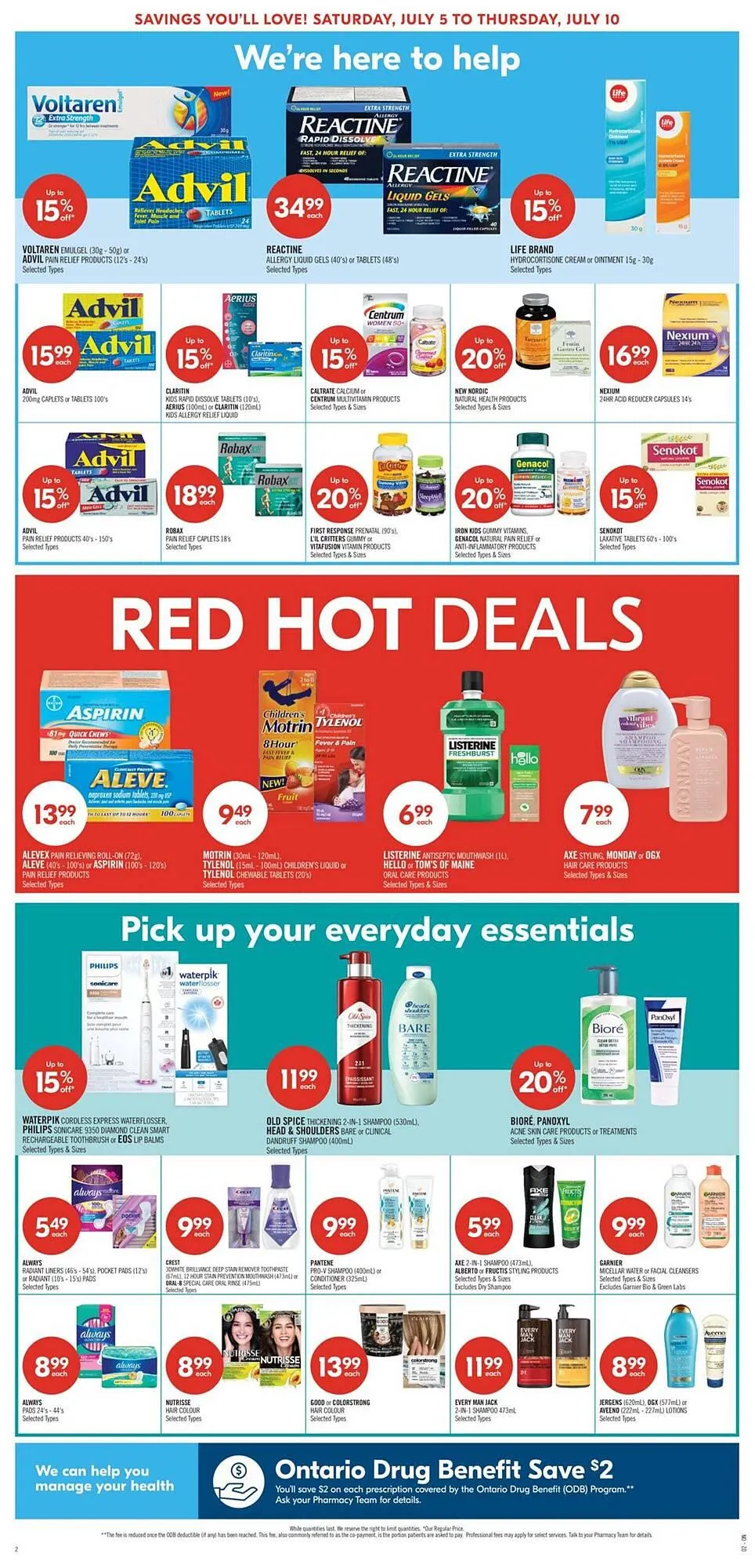 Shoppers Drug Mart flyer from July 3 to July 10 2025 - flyer page 5