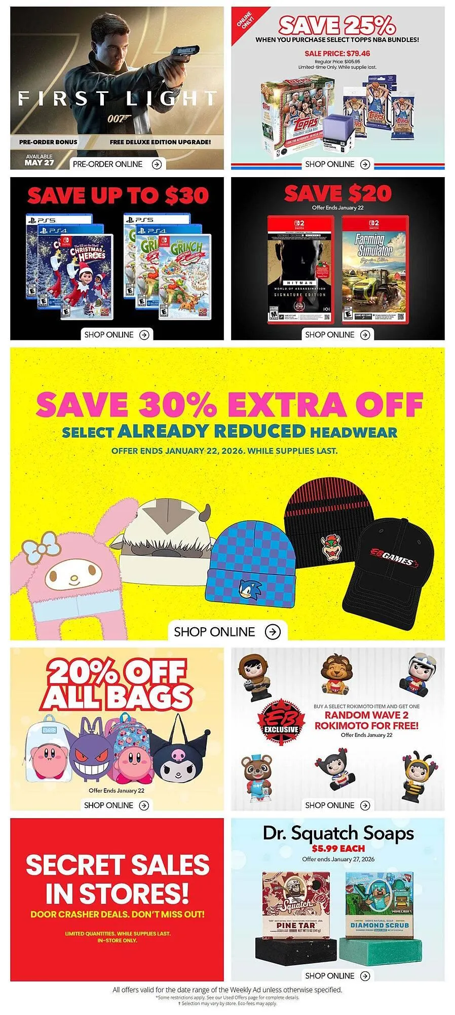 EB Games flyer from January 15 to January 19 2026 - flyer page 2
