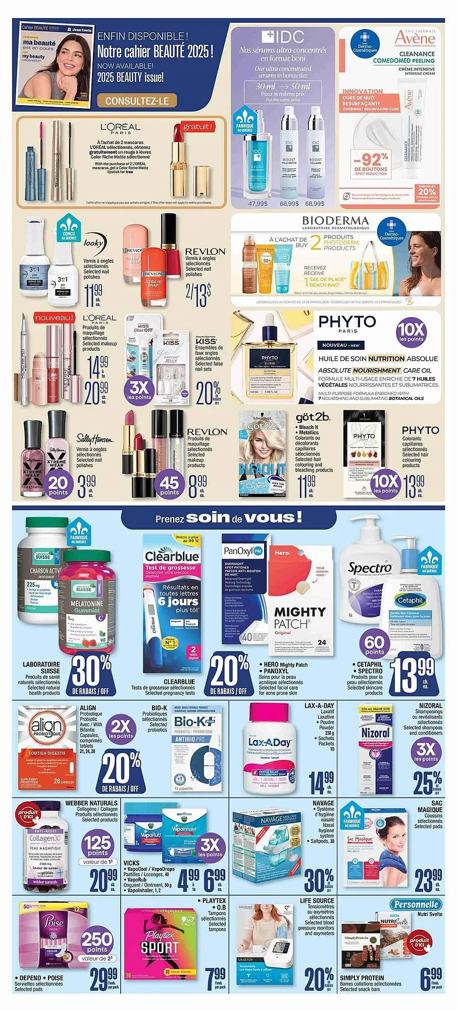 Jean Coutu flyer from March 27 to April 3 2025 - flyer page 4