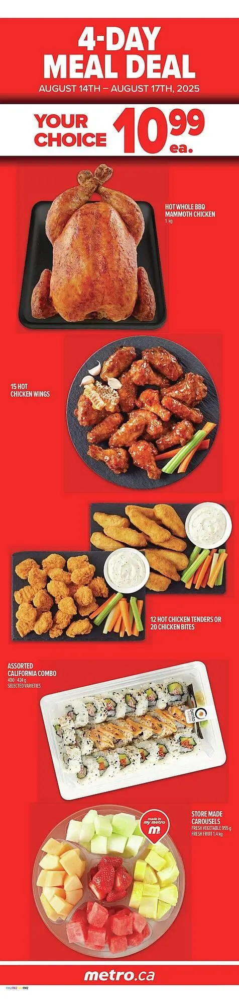 Metro flyer from August 14 to August 21 2025 - flyer page 3