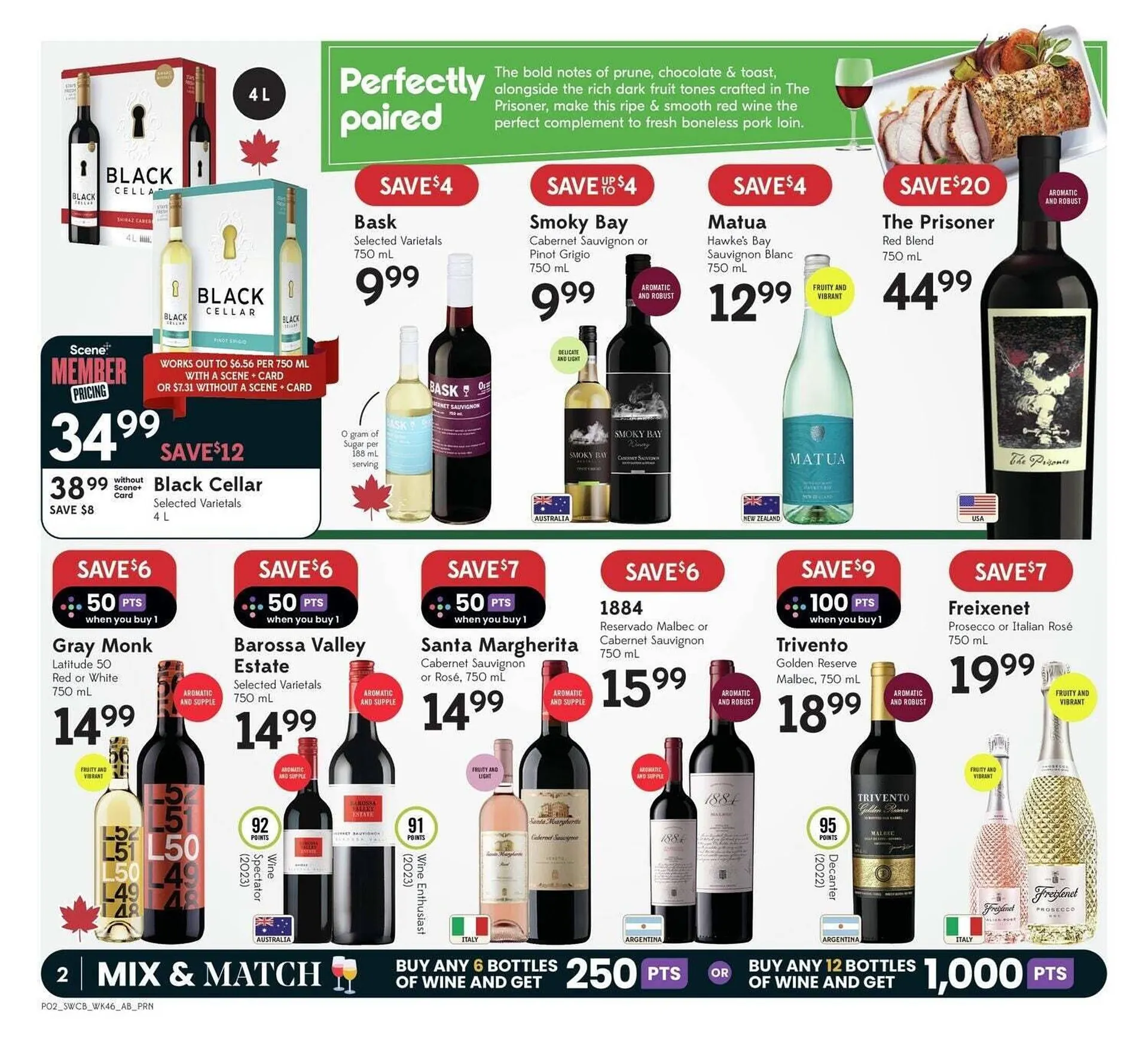 Safeway flyer from March 12 to April 2 2026 - flyer page 2