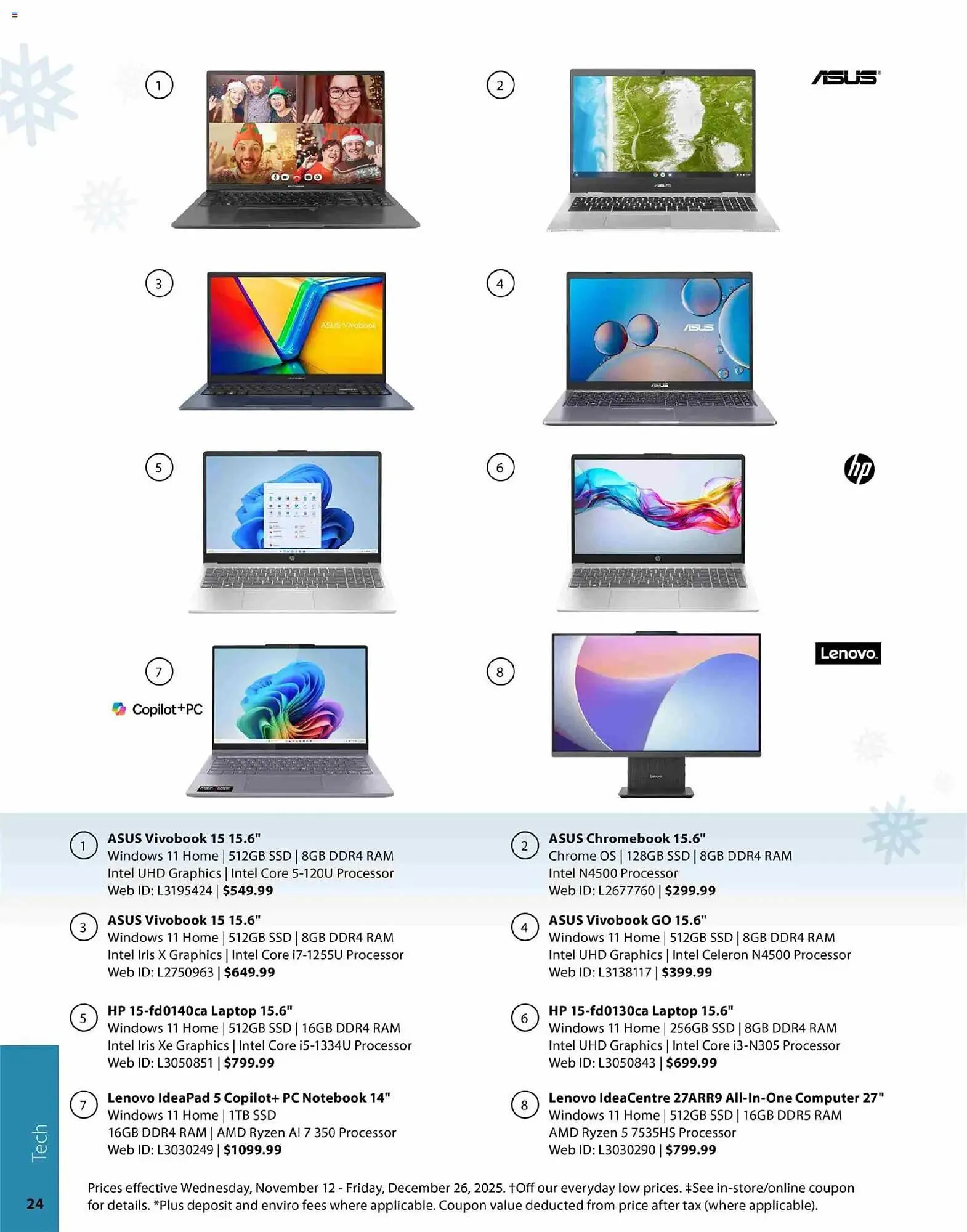 London Drugs flyer from November 12 to December 27 2025 - flyer page 24