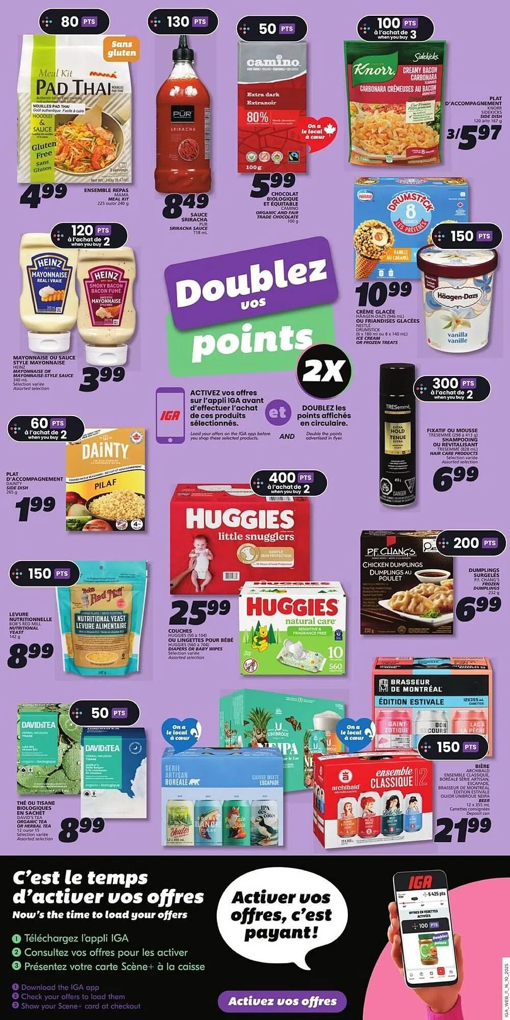 IGA flyer from October 15 to October 22 2025 - flyer page 13