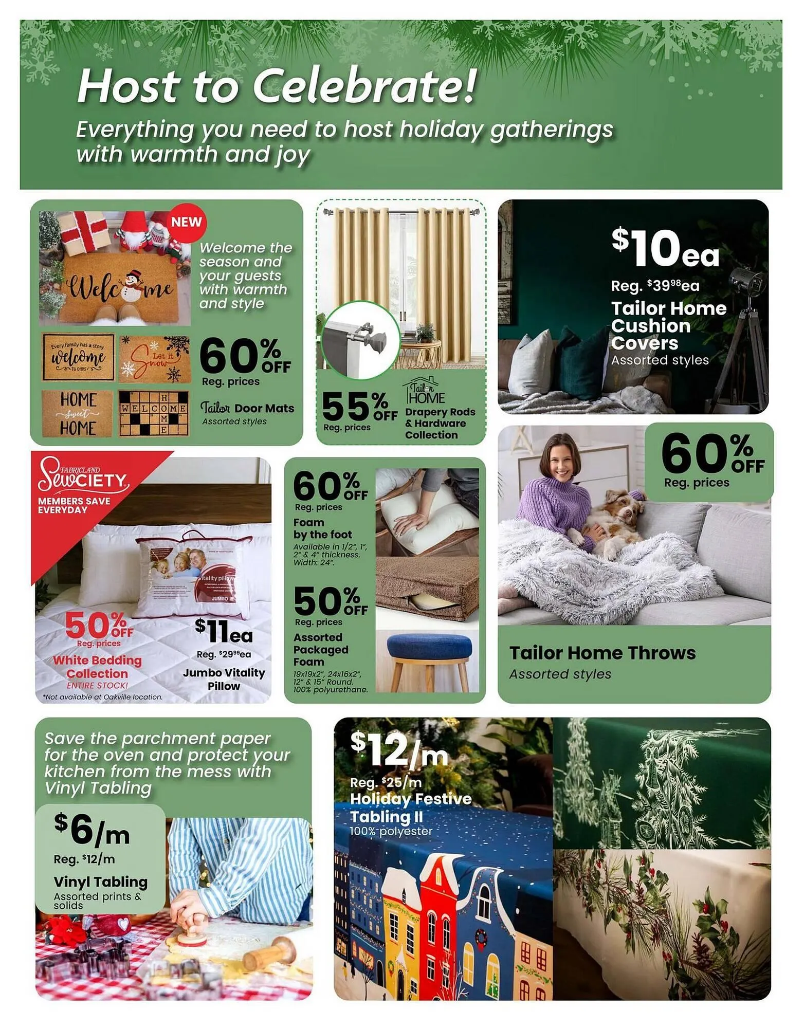 Fabricland flyer from December 1 to December 31 2025 - flyer page 9