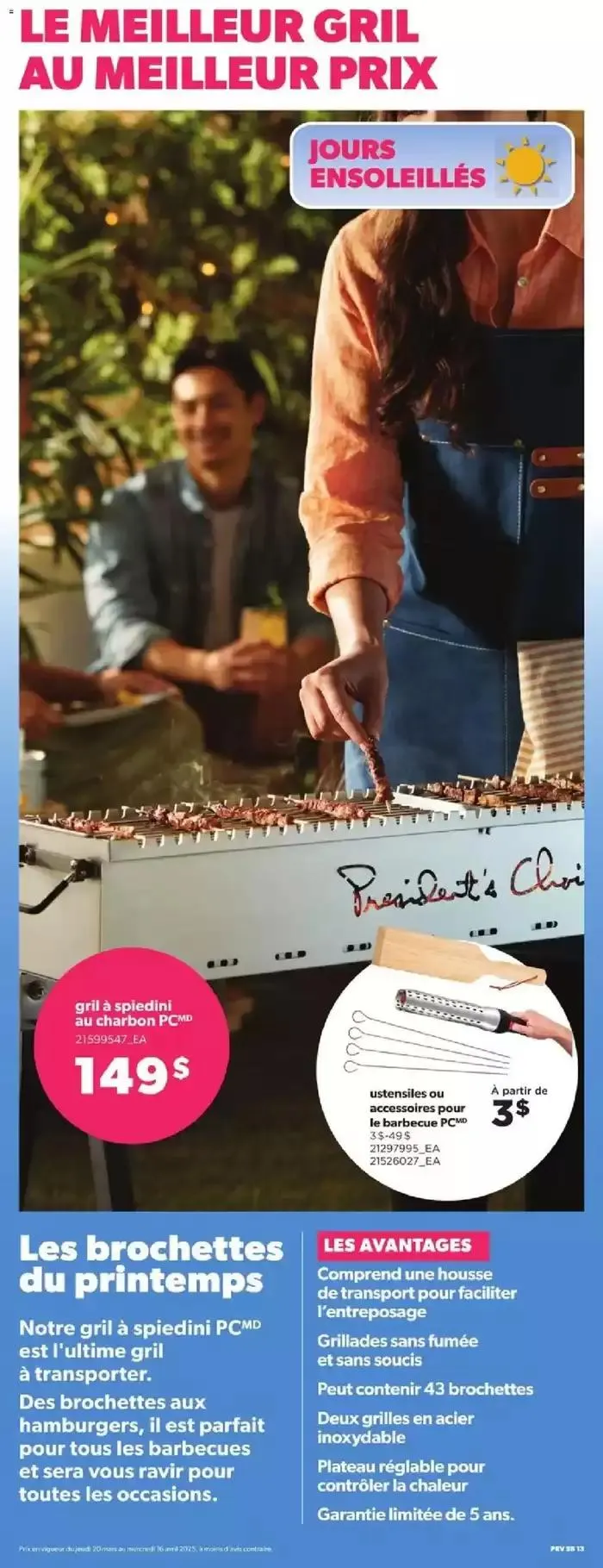 Discounts and promotions from March 20 to April 16 2025 - flyer page 13