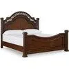 Lavinton Poster Bed - Brown