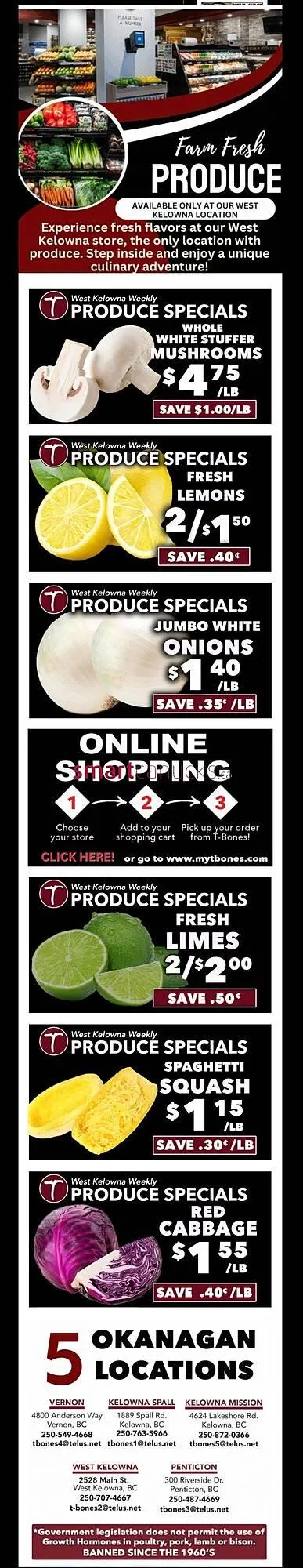 T-Bone's flyer from May 29 to June 4 2025 - flyer page 4