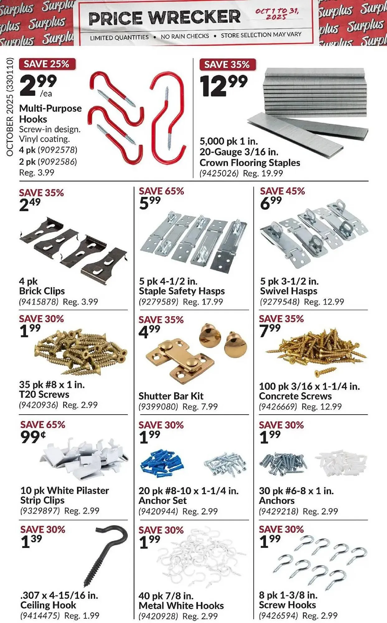 Princess Auto flyer from October 1 to November 1 2025 - flyer page 9