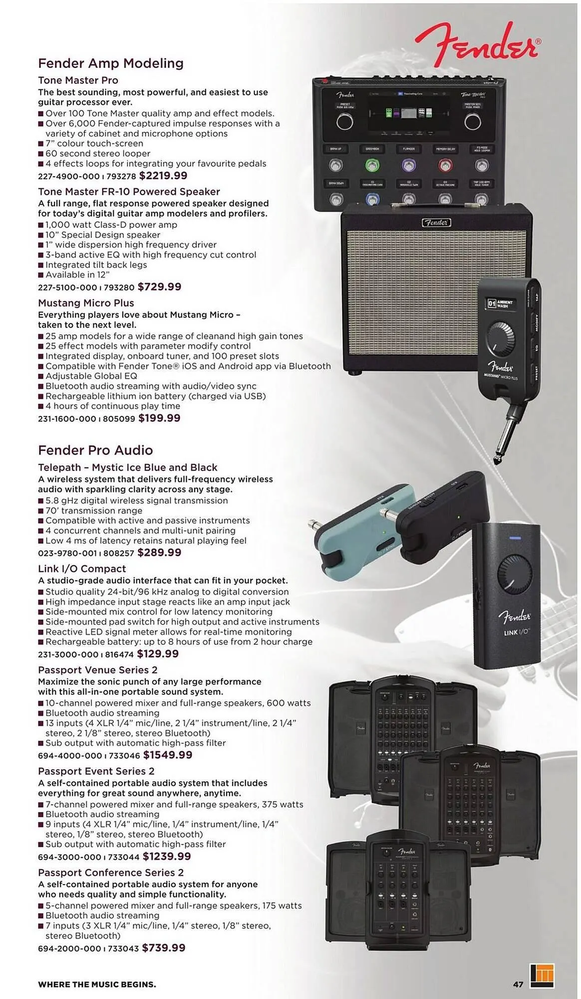 Long & McQuade flyer from October 9 to October 31 2025 - flyer page 47