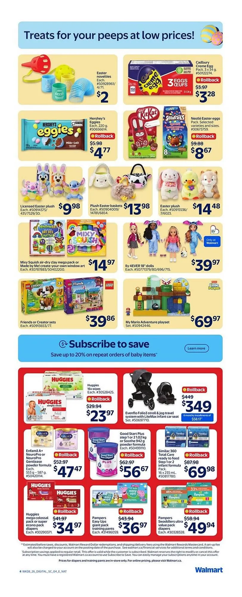 Walmart flyer from March 19 to March 25 2026 - flyer page 8