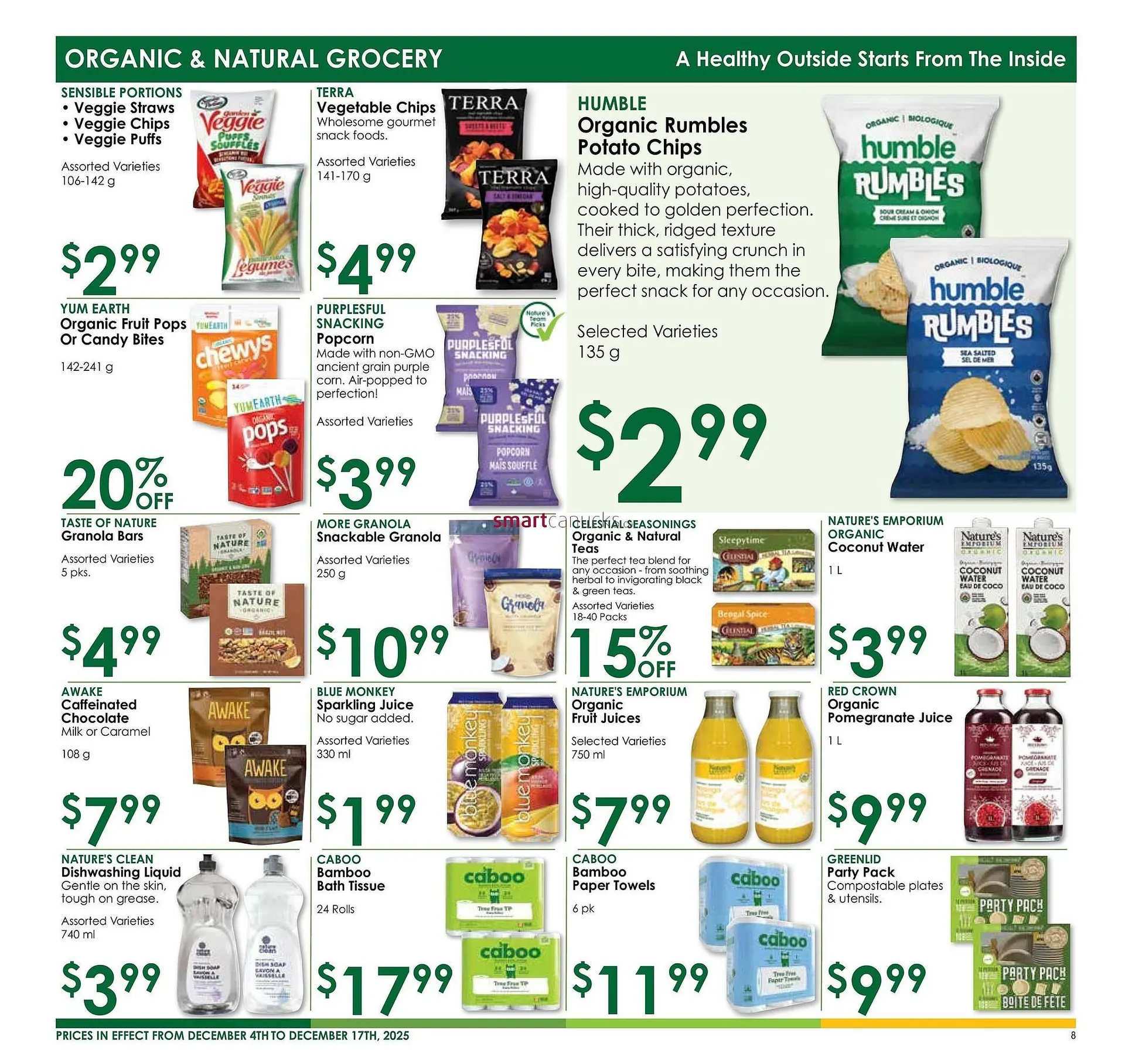 Nature's Emporium flyer from December 4 to December 17 2025 - flyer page 8