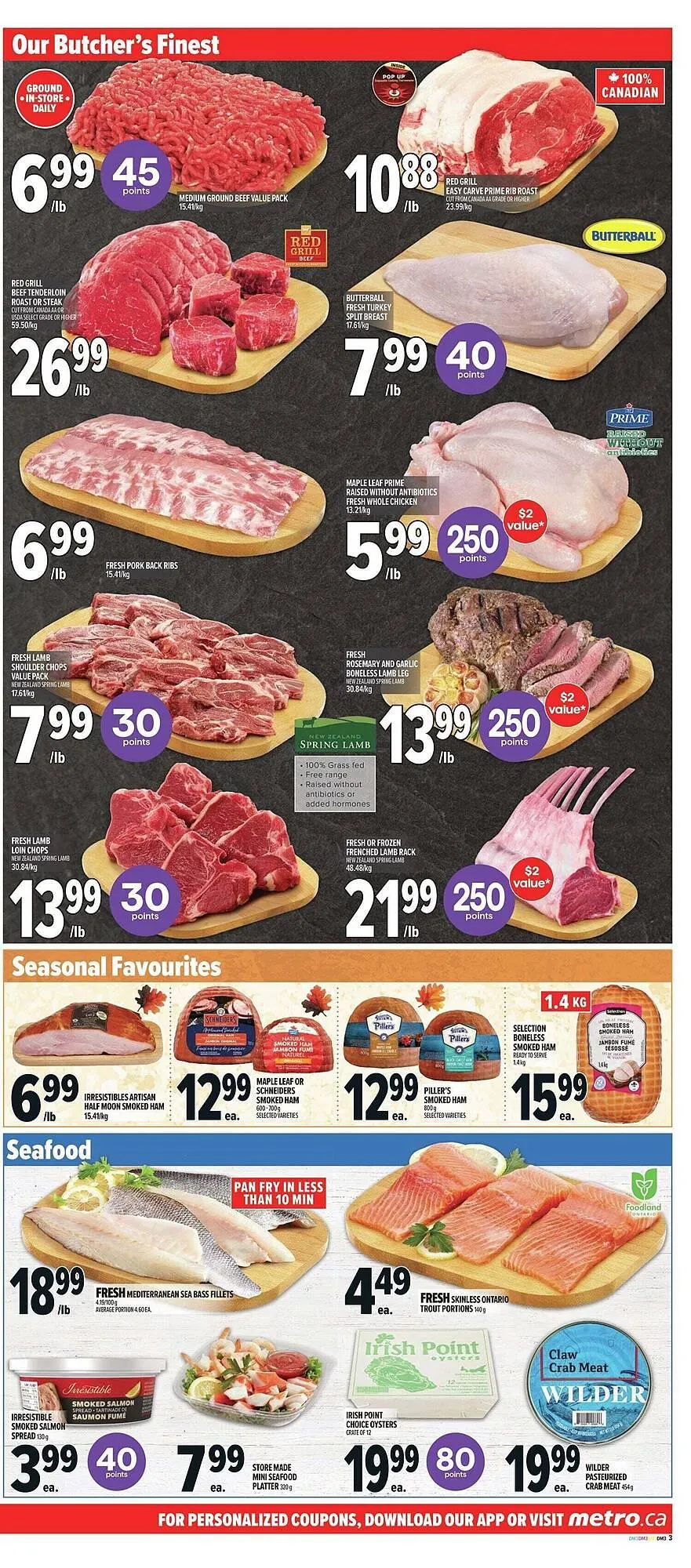 Metro flyer from October 2 to October 9 2025 - flyer page 8