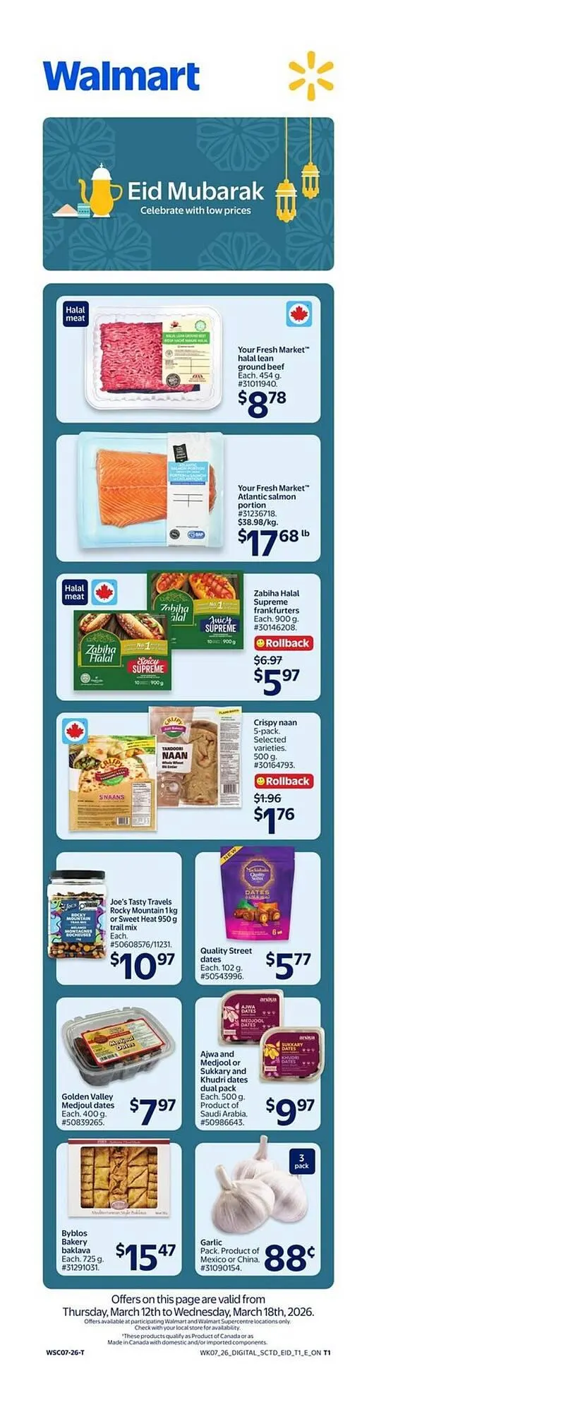 Walmart flyer - 1