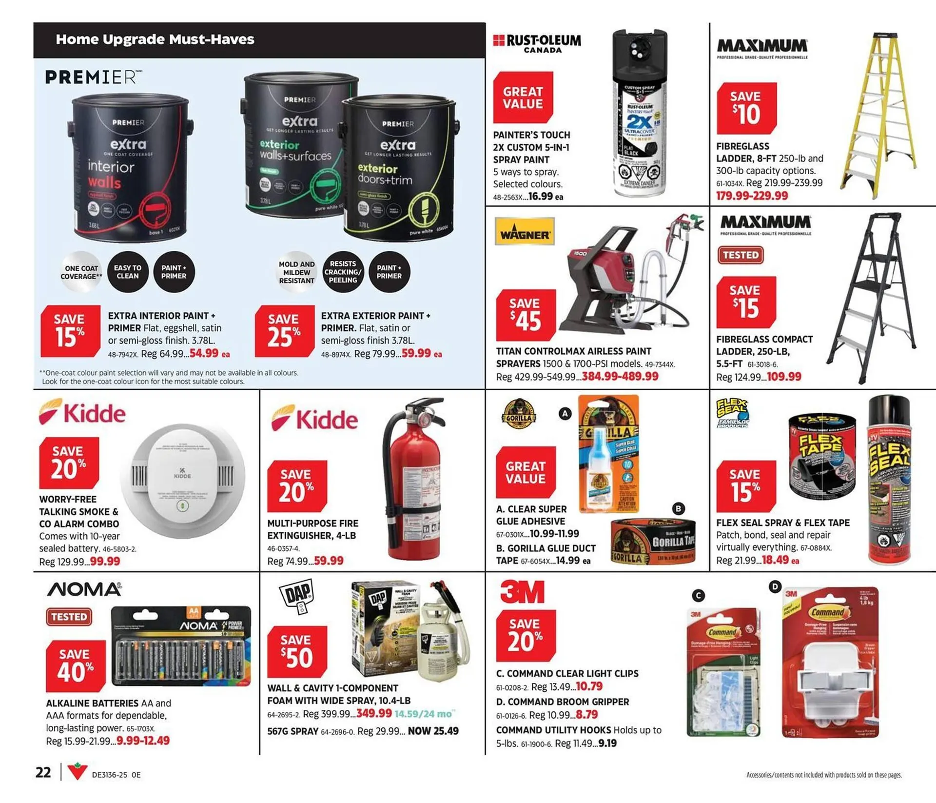 Canadian Tire flyer from August 27 to September 17 2025 - flyer page 22