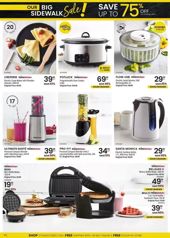 Big Sidewalk Sale from January 6 to February 16 2025 - flyer page 3