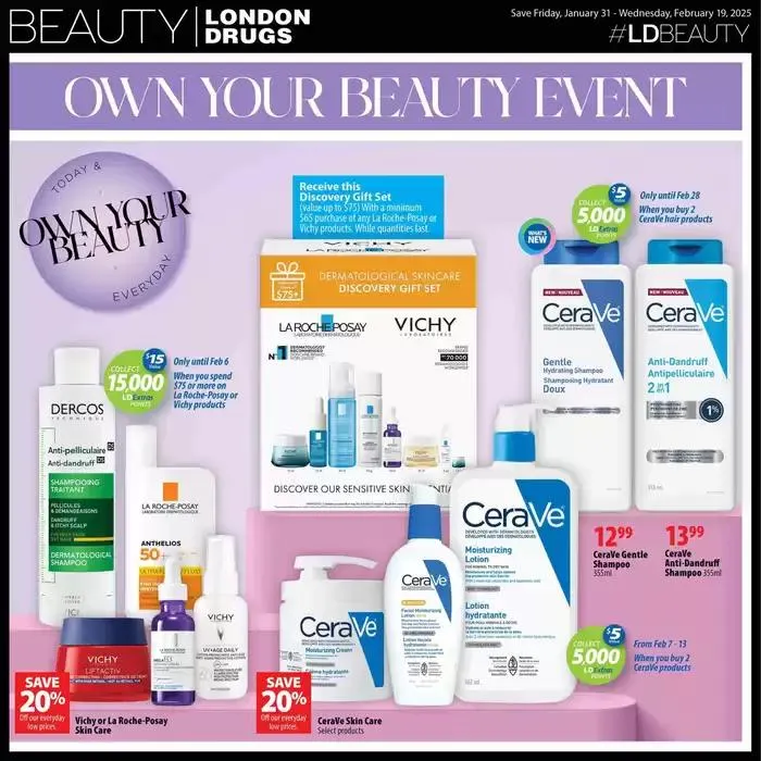 London Drugs Weekly ad from January 31 to February 19 2025 - flyer page 1