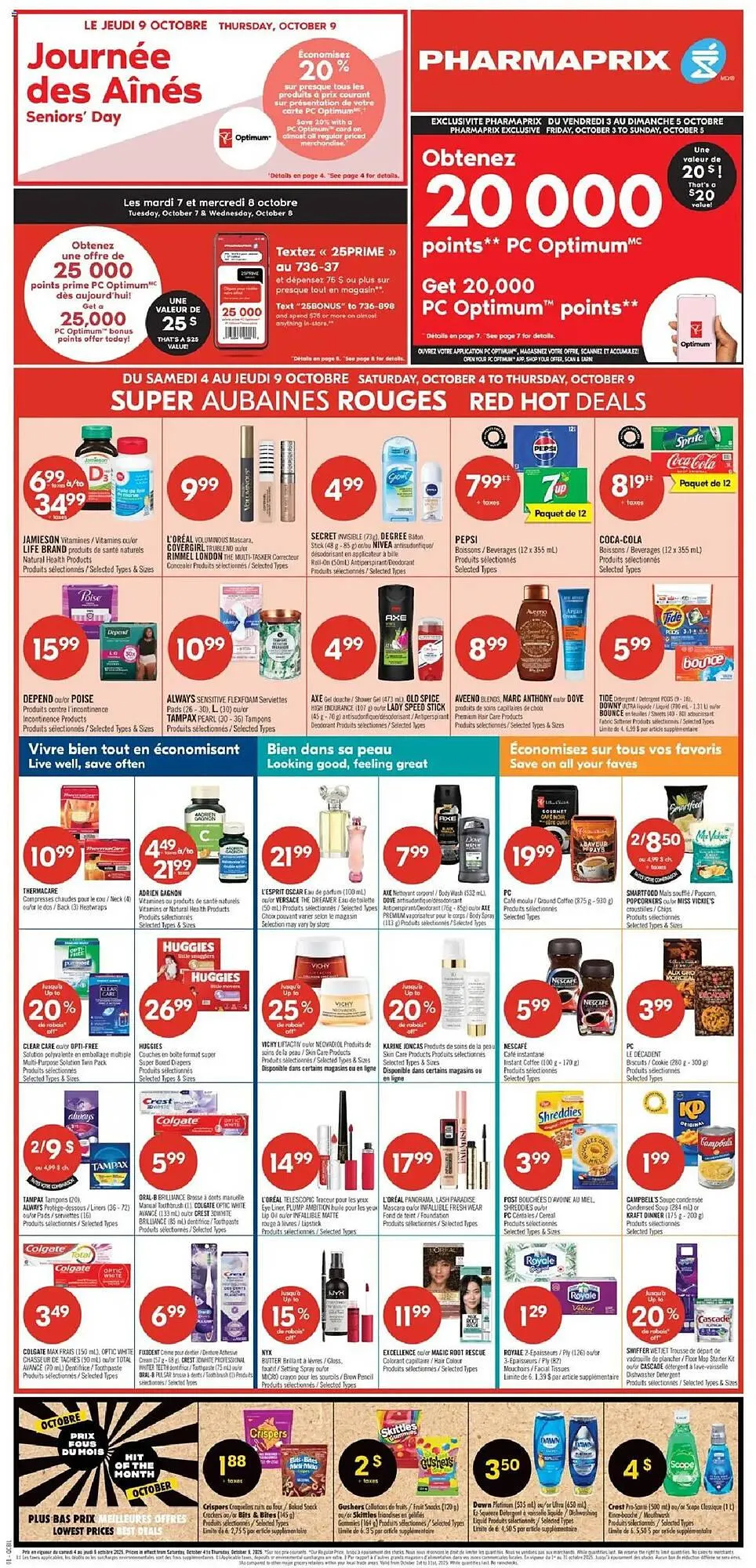 Pharmaprix flyer from October 3 to October 9 2025 - flyer page 3