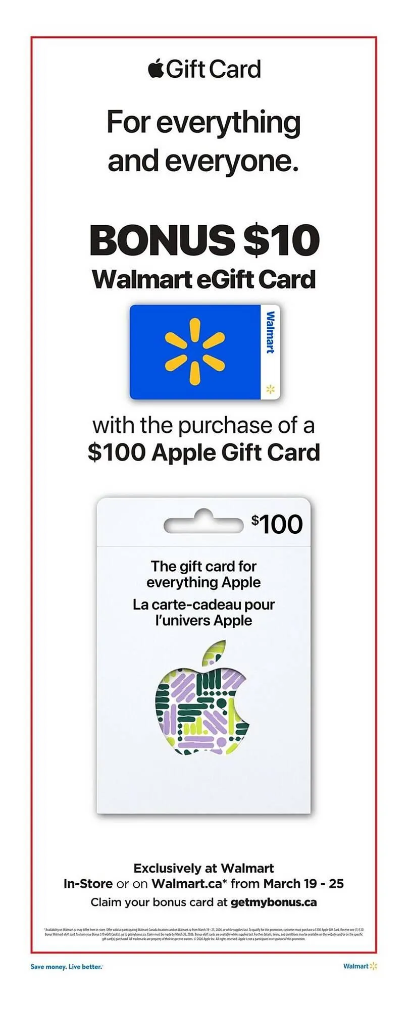 Walmart flyer from March 19 to March 25 2026 - flyer page 21