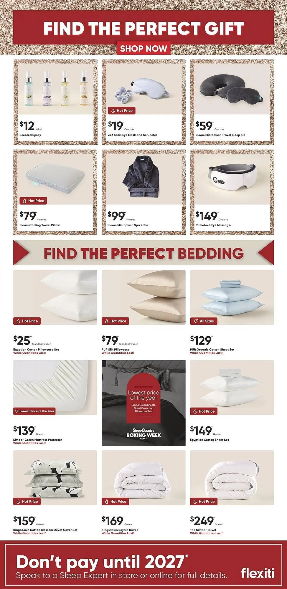 Sleep Country flyer from December 12 to December 24 2024 - flyer page 3