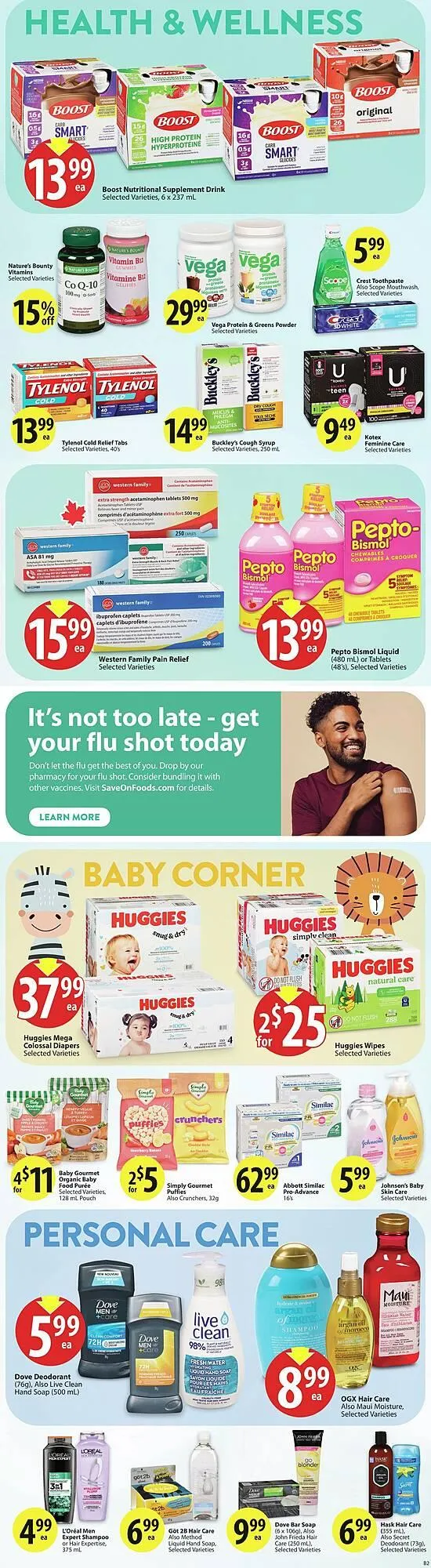 Save on Foods flyer from October 30 to November 6 2025 - flyer page 26